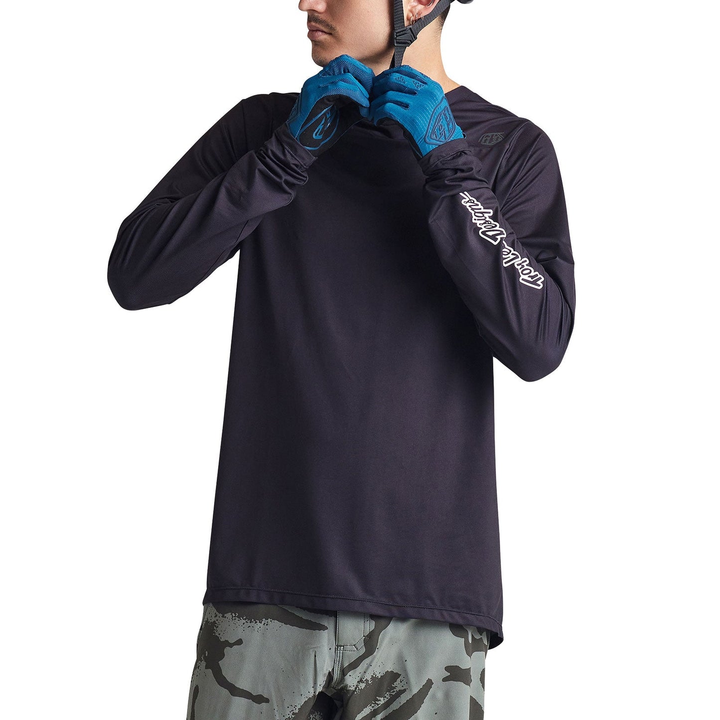 Skyline LS Jersey Mono Black