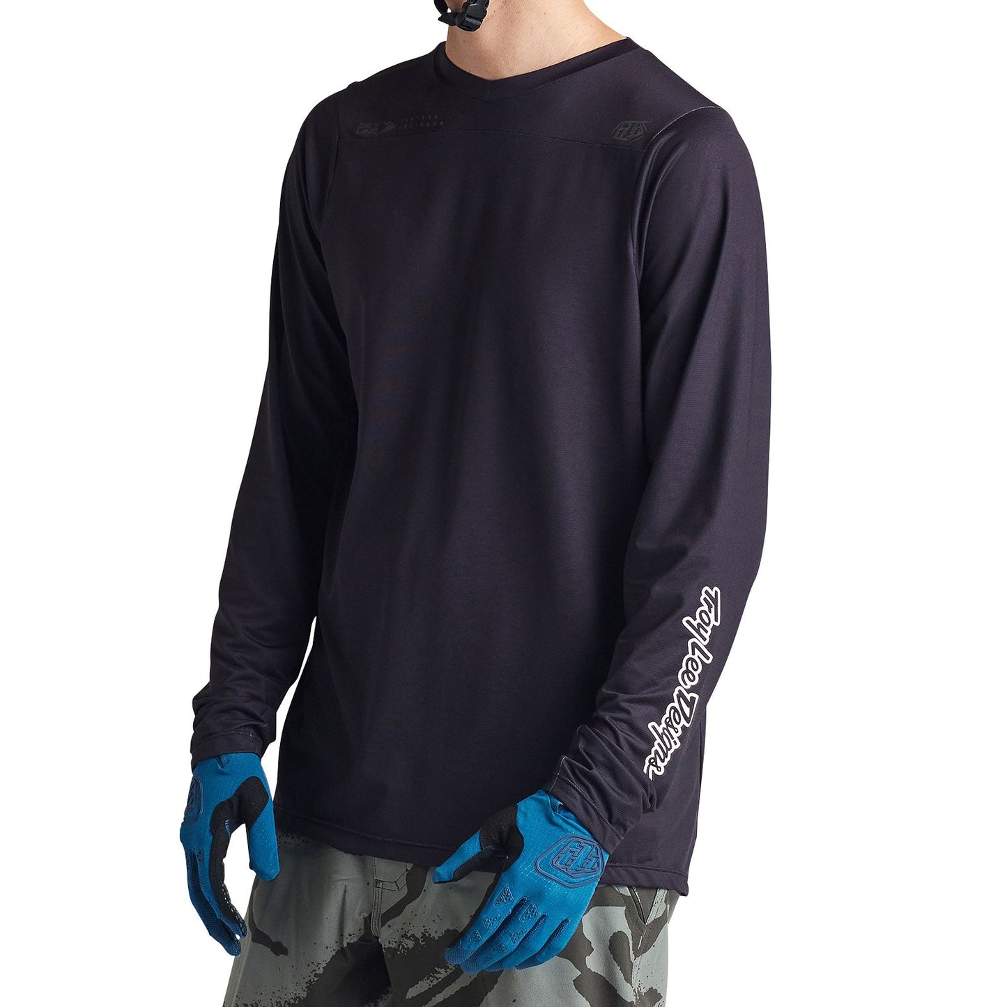 Skyline LS Jersey Mono Black