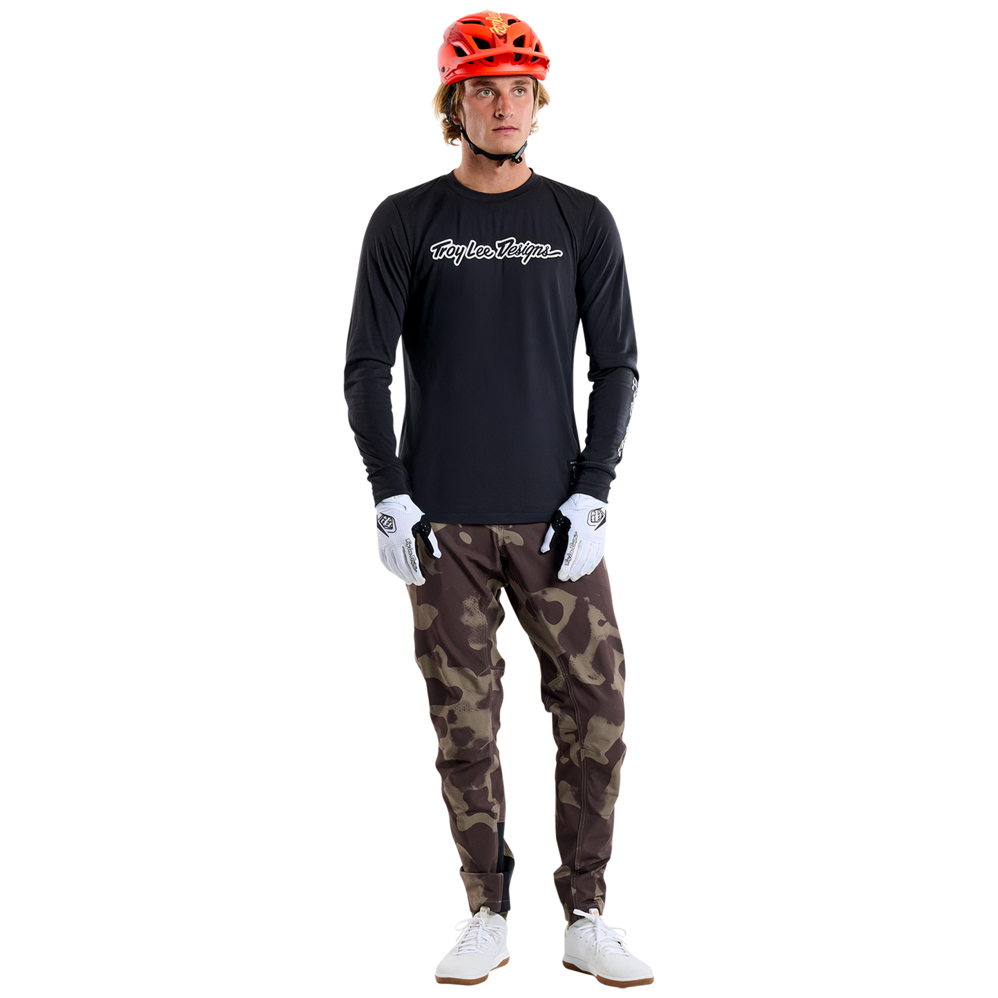 Skyline Long Sleeve Ride Tee Signature Black