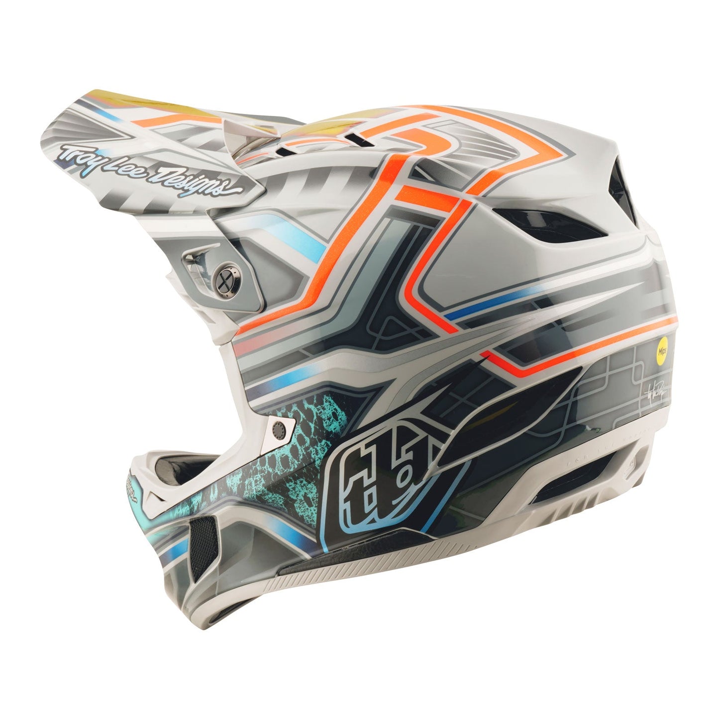 D4 Composite Helmet Lowrider Gray