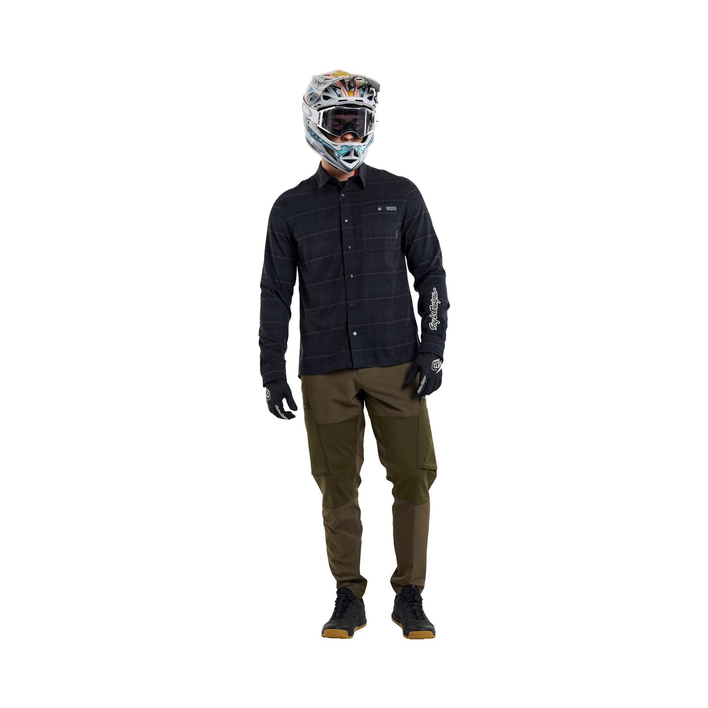 Grind Flannel Yd Plaid Carbon