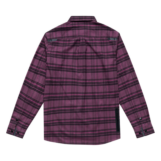 Grind Flannel Yd Plaid Deep Purp