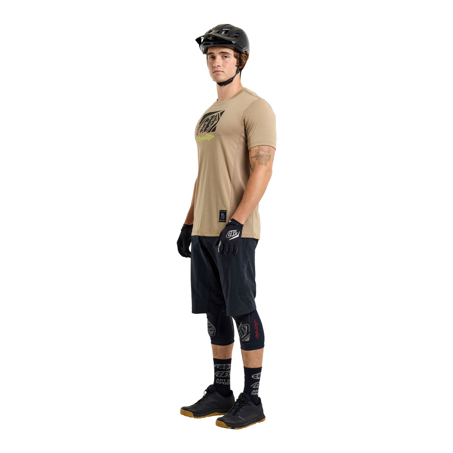 Skyline Short Sleeve Ride Tee Scrubbed Timber
