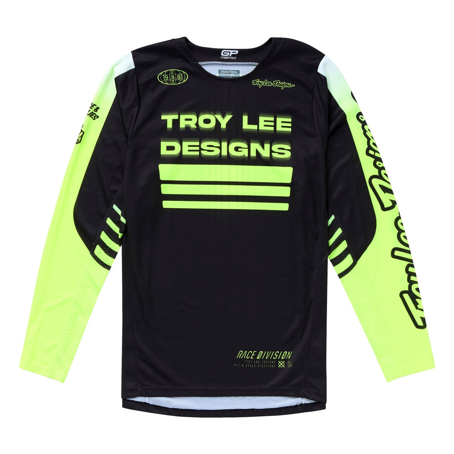 GP Pro Jersey Segment Black / Flo Yellow