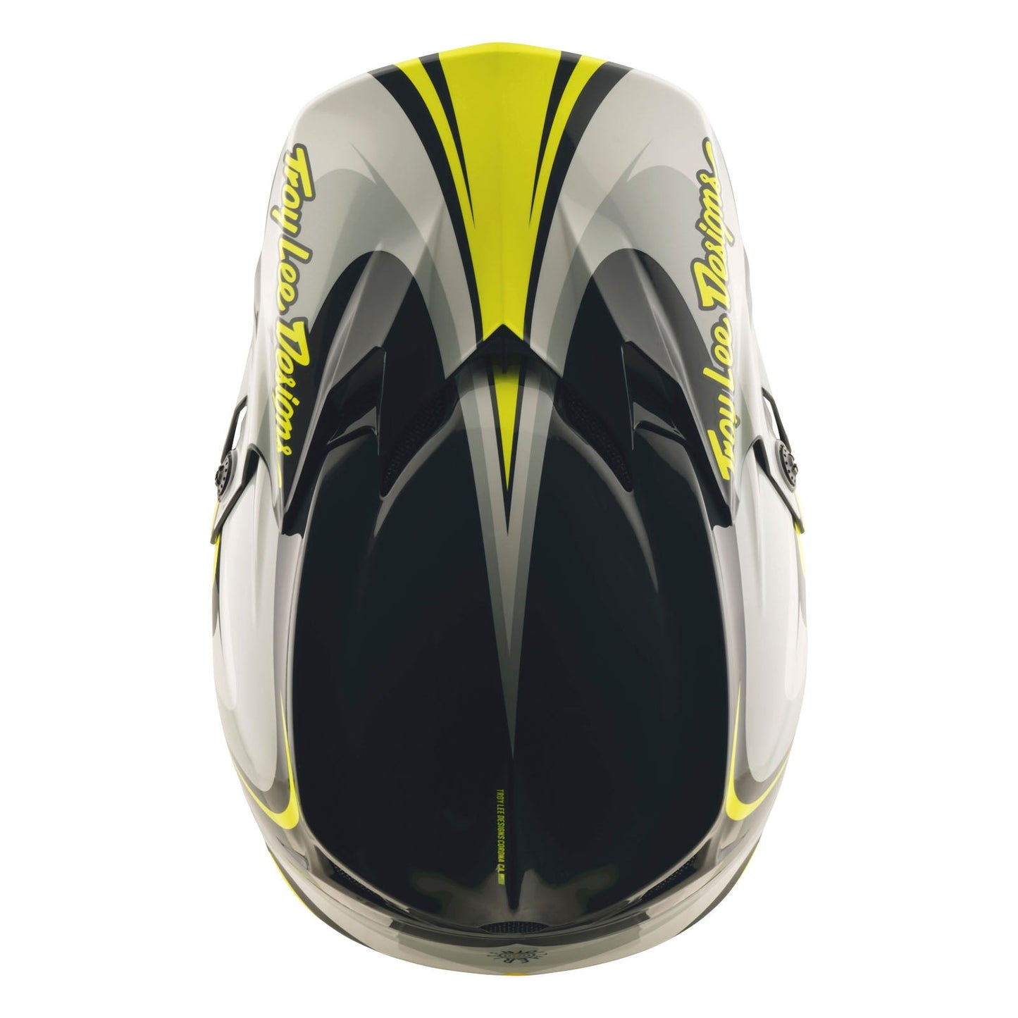 GP Pro Helmet Crossover Gray / Flo Yellow