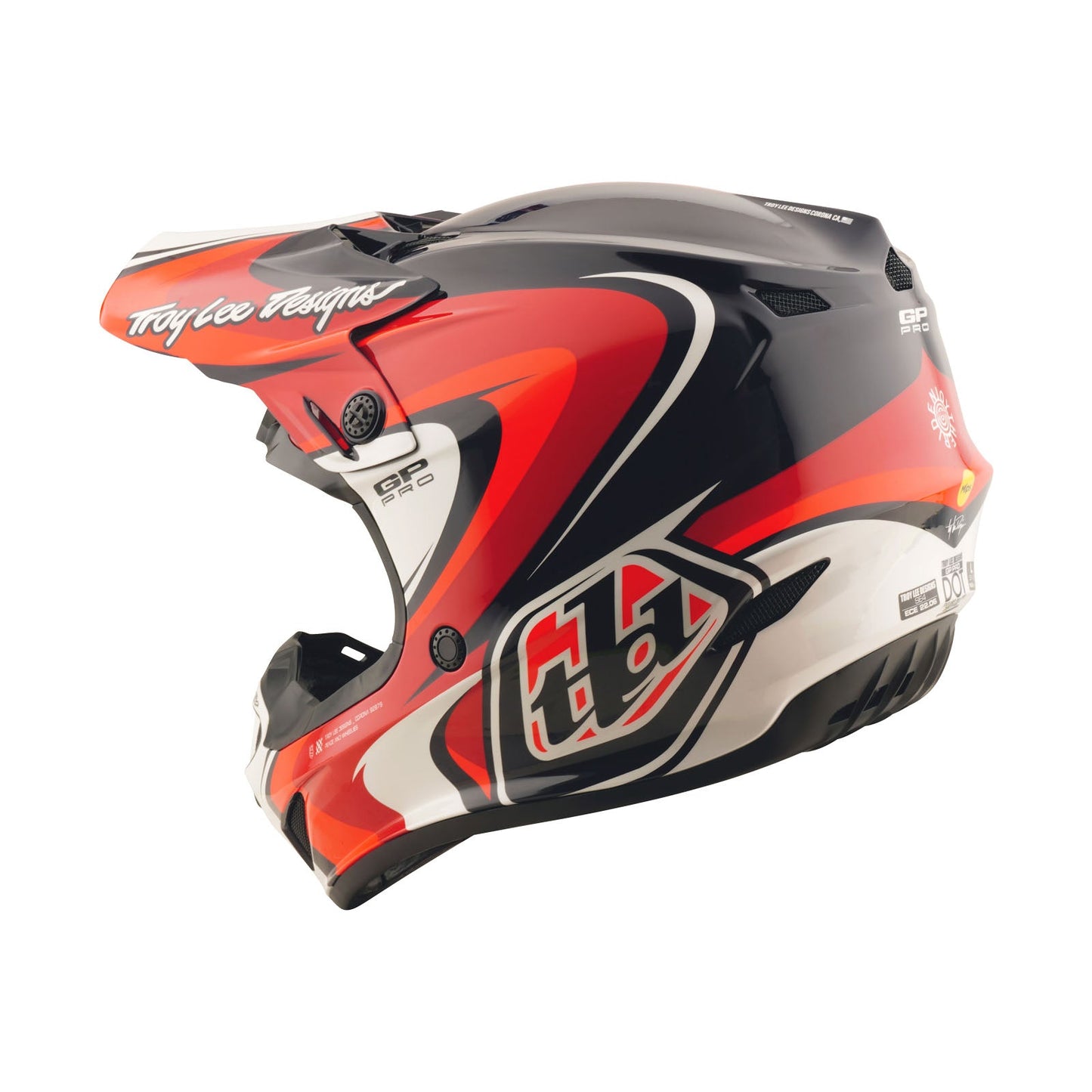 GP Pro Helmet Crossover Navy / Red