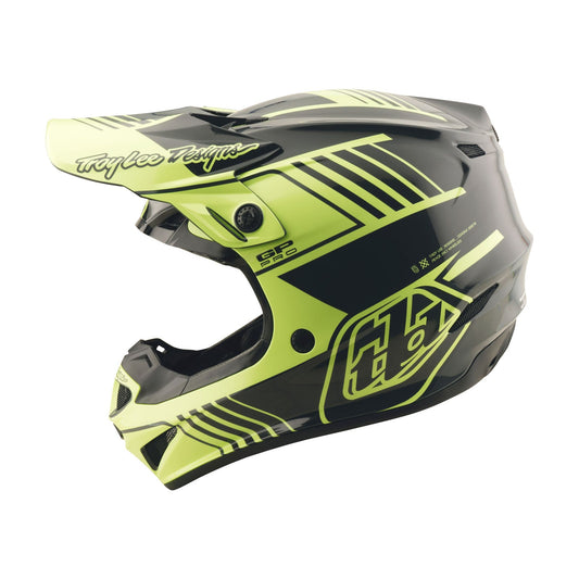 GP Pro Helmet Segment Glo Yellow / Black