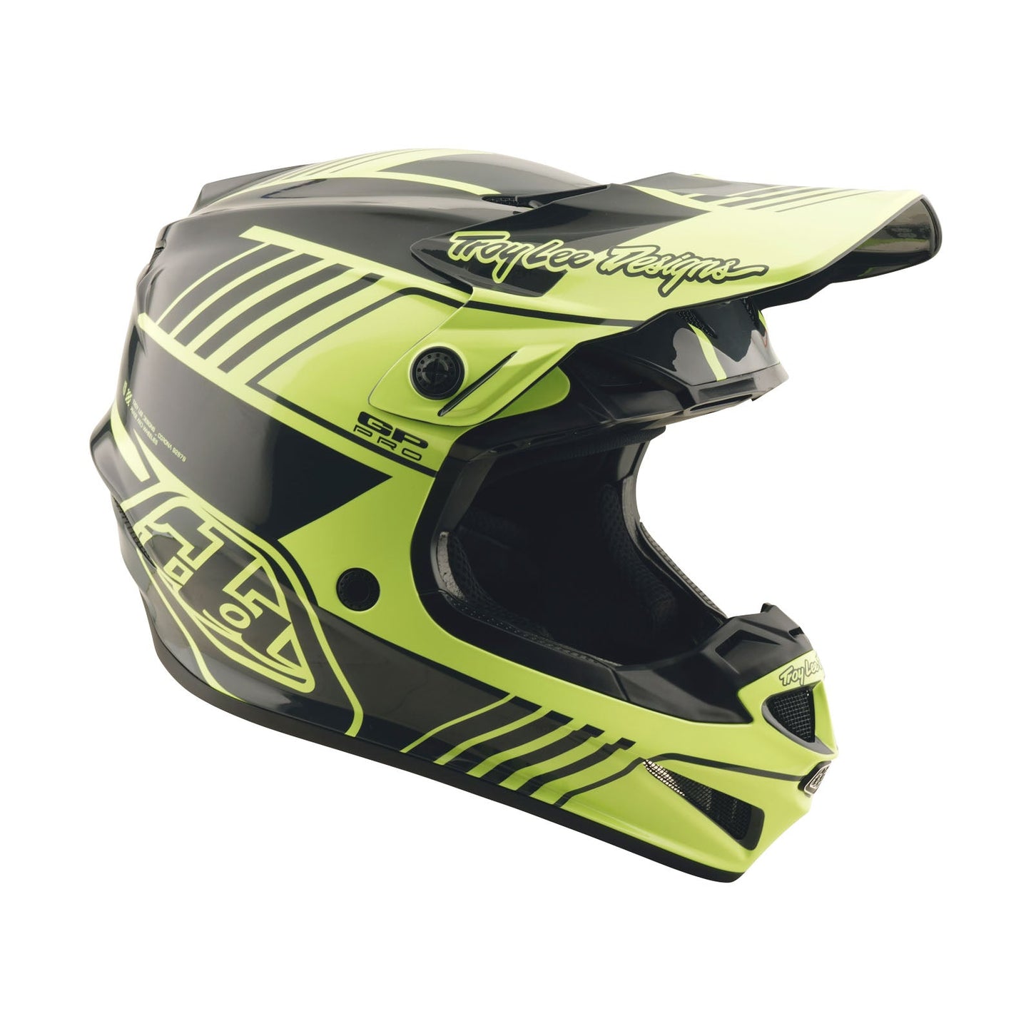 Youth GP Pro Helmet Segment Glo Yellow