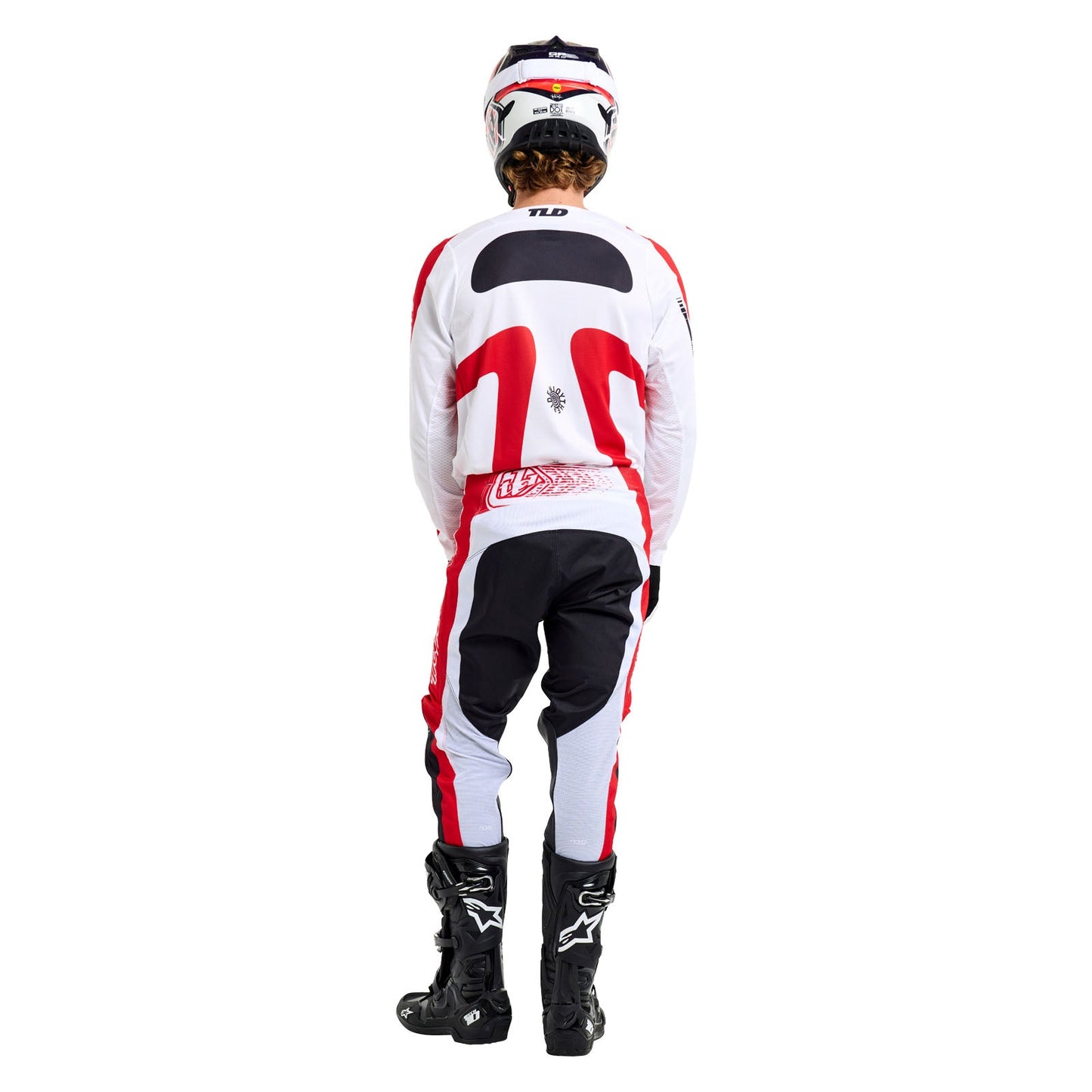 GP Pro Pant Frames White / Red