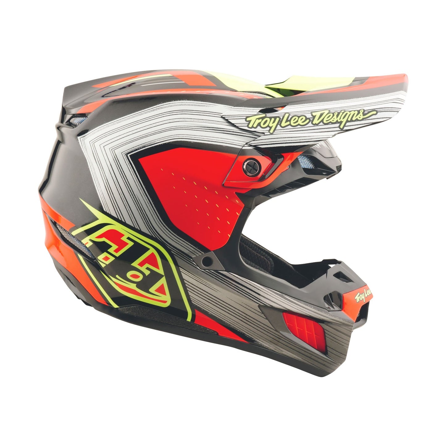 SE5 Composite Helmet Stripes Black / Infra Red