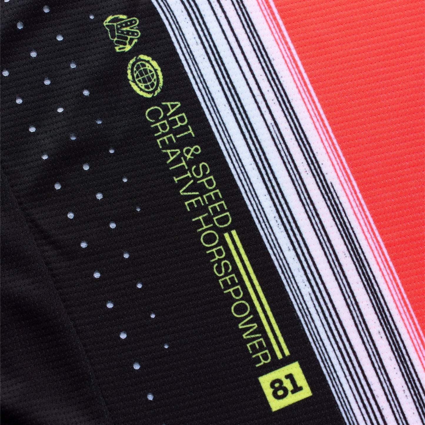 SE Pro Jersey Stripes Infra Red / Black