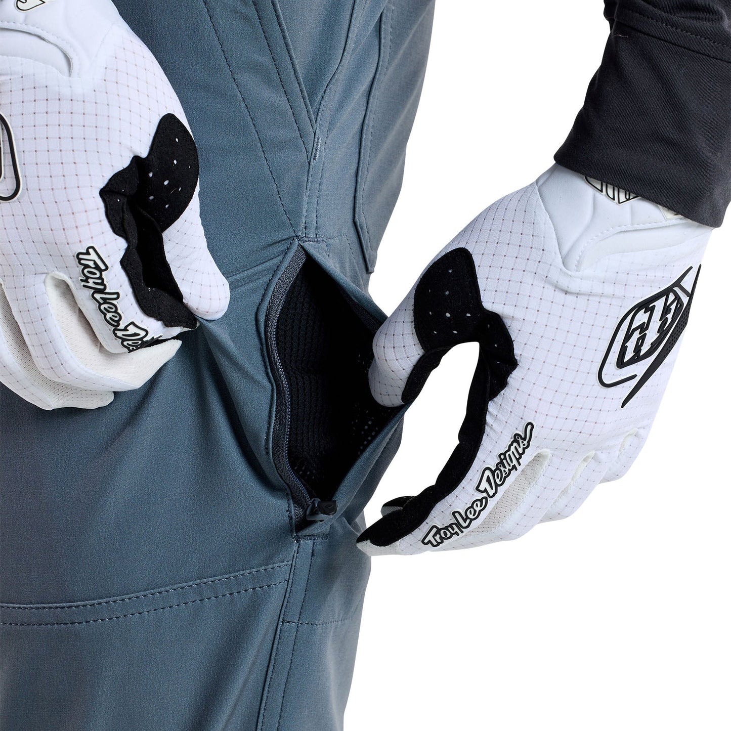 Ruckus Long Travel Pant Mono Steel Blue