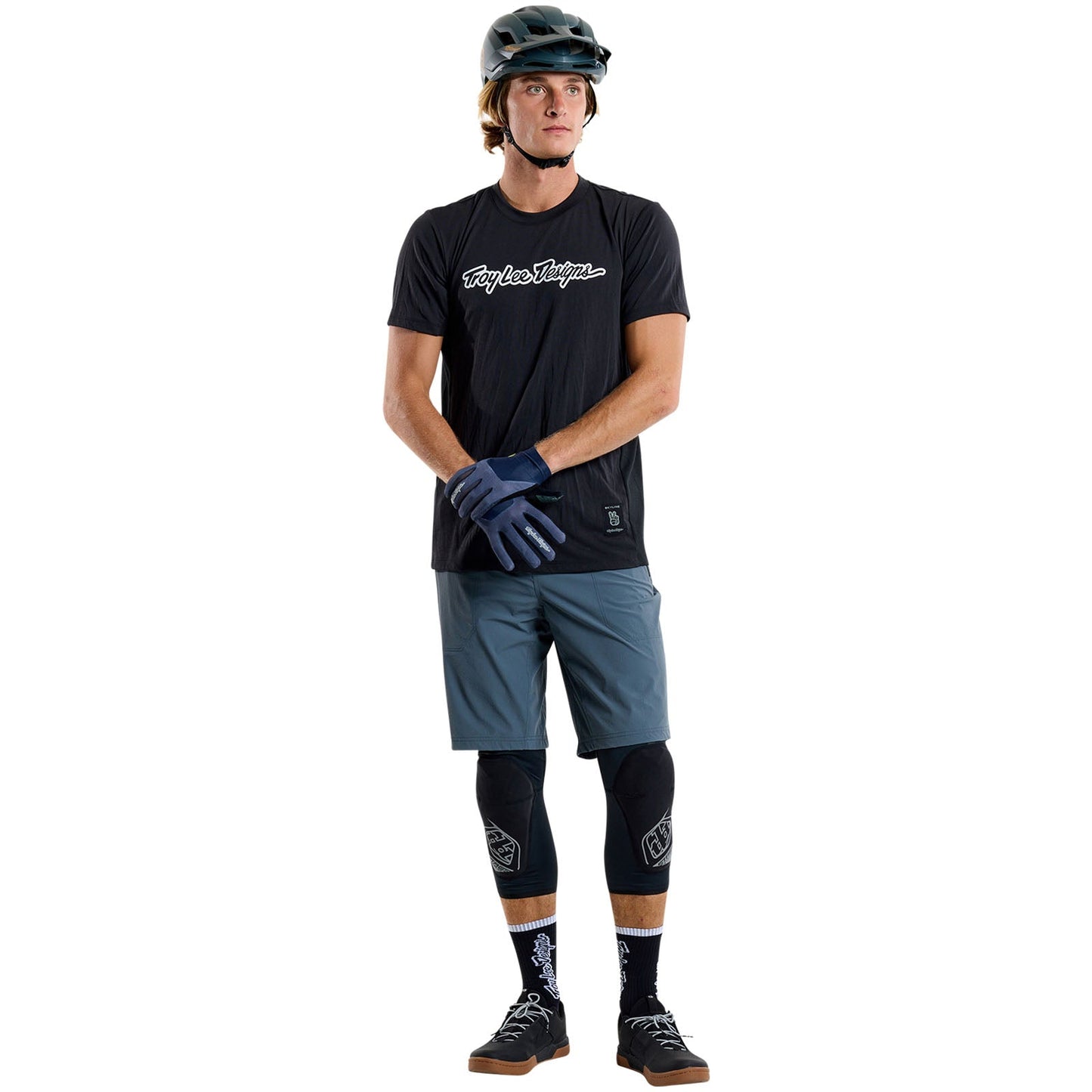 Skyline Short Sleeve Ride Tee Signature Black