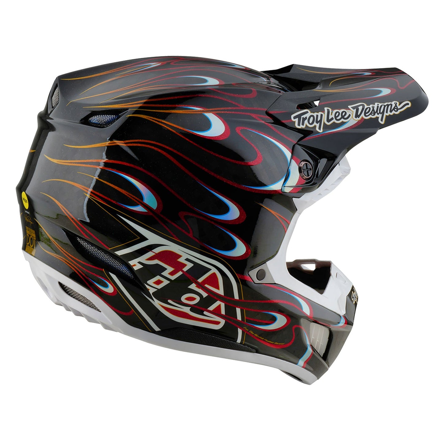 SE5 Carbon Helmet Torched Black / Red