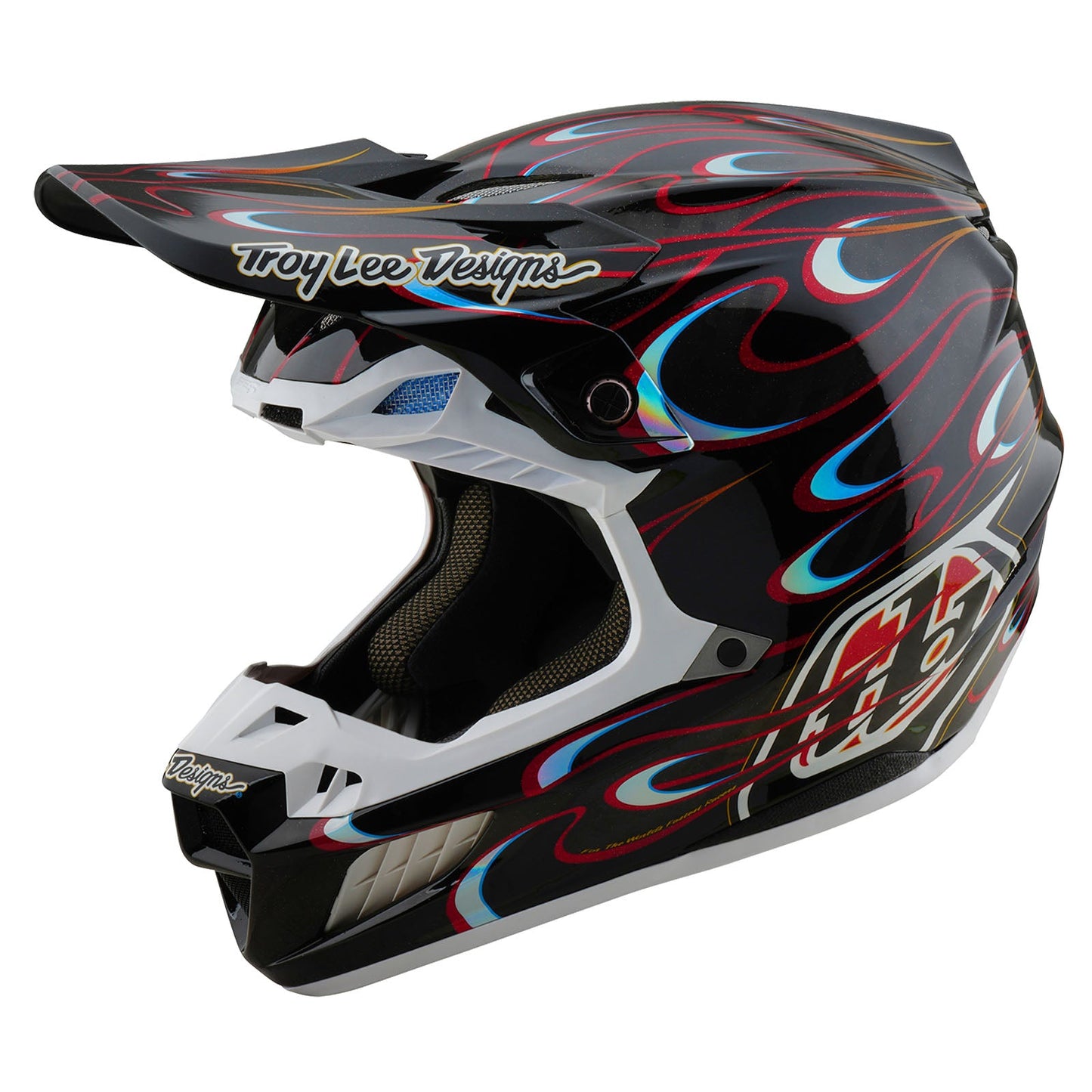 SE5 Carbon Helmet Torched Black / Red